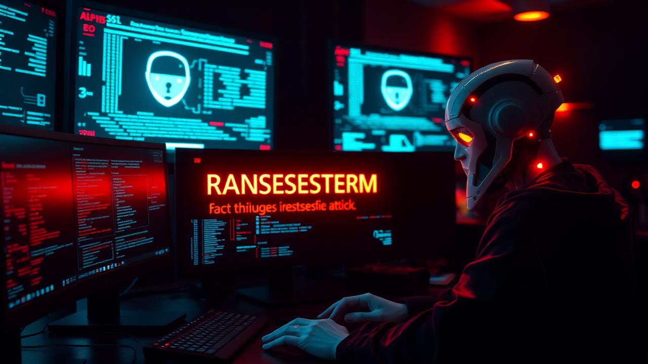 AI agents detecting a ransomware incident in real time inside a cyber insurance incident response center
