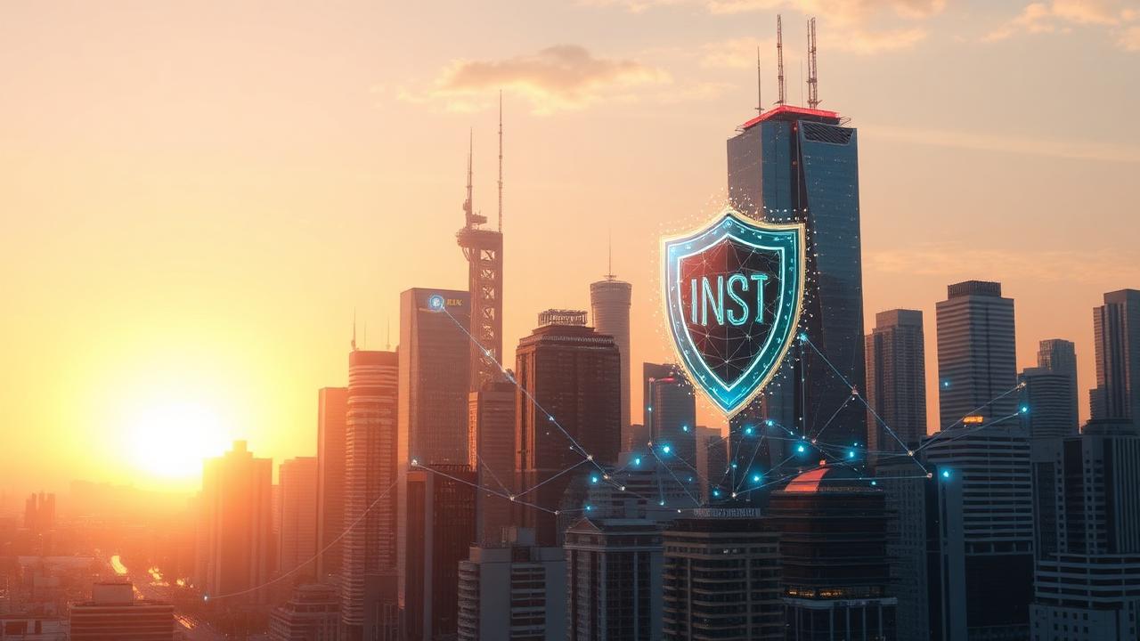 Autonomous AI agent orchestrating insurance underwriting and claims workflows on a holographic dashboard